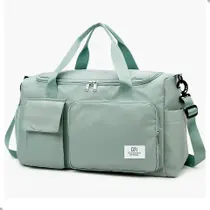 Bolsa Mala de Mão Bordo Matelassê Espaçosa Viagem, Multiuso, Mala Grande com Zíper, Academia, Praia, Cabine Avião, Dia a Dia, Linha Premium