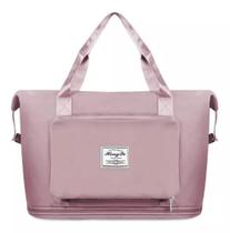 Bolsa Mala De Mão Expansível Impermeável Viagem E Academia Bolsa Mala De Mão Expansível Impermeável Viagem E Academia