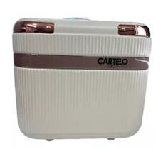 Bolsa Mala de Mão Frasqueira Necessaire Material Rígido Alta Qualidade 30x26x16