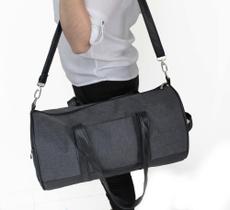 Bolsa Mala de Mão Redonda Alça New York Prime Viagem Academia