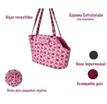 Bolsa Mala de Passeio Transporte Pet Segurança Cachorro Gatos Coelho 38x19cm Pickorruchos - Pequena