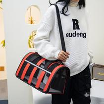 Bolsa Mala De Transporte Tiracolo Pet Tamanho Grande Até 8kg Cães e Gatos Cabine Avião Respiravel