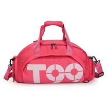 Bolsa Mala Esportiva Mochila Costa Transversal Fitness Treino Futebol Academia impermeável Ming Cor:pink