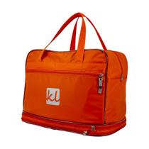 Bolsa Mala Expansiva Cor Laranja Unissex