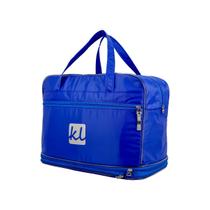 Bolsa Mala Expansível Expansiva Cor Azul