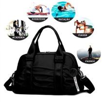 Bolsa Mala Feminina Transversal Academia Yoga Pilates Viagem Porta Notebook .