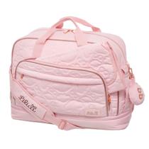 Bolsa Mala Maternidade Grande Lilica Ripilica e Trocador Fralda Bebê Menina Cor Rosa Luxo Matelassê Porta Chupeta Bolsa Mala Maternidade Grande Lilica Ripilica e Trocador Fralda Bebê Menina Cor Rosa Luxo Matelassê Porta Chupeta