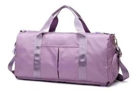 Bolsa Mala Mochila Academia Bagagem Viagem Cor Lilas