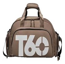Bolsa Mala Mochila T60 Academia Bagagem Viagem Cor Rosa Clar