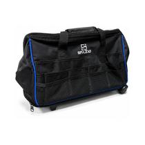 Bolsa Mala Multi Ferramentas Eletricista Mecânico 24 bolsos Alça e Rodas Preto Bolsa Mala Multi Ferramentas Eletricista Mecânico 24 bolsos Alça e Rodas Preto