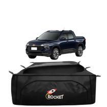 Bolsa Mala Para Caçamba Chevrolet Montana 2003 A 2026 Com Estampa Bordado Rocket 840Litros