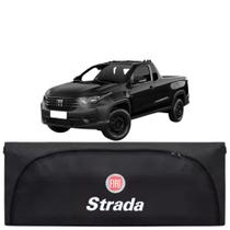 Bolsa Mala Para Caçamba Fiat Strada Cabine Simples E Dupla 1998 A 2026 Com Logo Estampada 200Litros