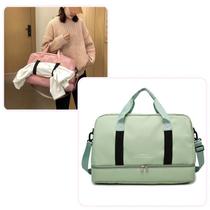 Bolsa Mala Para Viagem Academia Multifuncional De Grande Capacidade De Camada Dupla