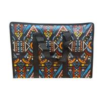Bolsa Mala Sacola Feira Viagem Armazenamento Multiuso Dobrável Em Lona Impermeável Com Ziper Bolsa Mala Sacola Feira Viagem Armazenamento Multiuso Dobrável Em Lona Impermeável Com Ziper