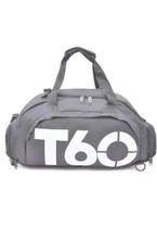 Bolsa Mala T60 Fitness Para Academia Treino Esporte E Viagem -