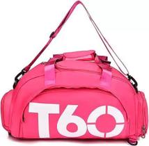 Bolsa Mala T60 Fitness Para Academia Treino Esporte E Viagem -