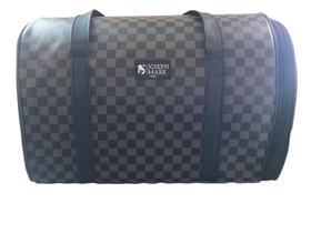 Bolsa Mala Transporte Passeio Viagens Luxo C/Tela Para Visao Do Pet Animais Gatos Cachorros Porte Pequeno rf12