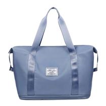 Bolsa Mala Viagem Feminina Dobrável Expansível Impermeável Academia viagens dia a dia
