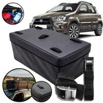 Bolsa Maleiro Teto 180L Impermeável+Cinta Carga Etios Cross