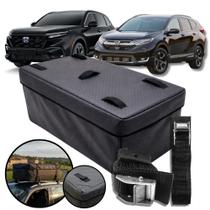 Bolsa Maleiro Teto 180L Impermeável+Cinta Carga Honda CRV