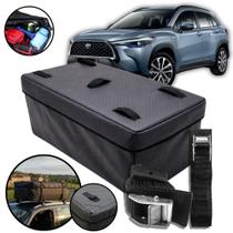 Bolsa Maleiro Teto 180L Impermeável+Cinta Corolla Cross