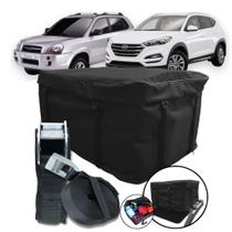 Bolsa Maleiro Teto Dobrável 340 Lts Hyundai Tucson Com Cinta Premium Bolsa Maleiro Teto Dobrável 340 Lts Hyundai Tucson Com Cinta Premium