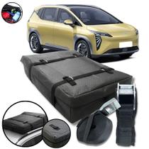 Bolsa Maleiro Teto Impermeavel Aero 175l + Cinta Premium GAC Aion Y Bolsa Maleiro Teto Impermeavel Aero 175l + Cinta Premium GAC Aion Y