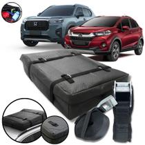 Bolsa Maleiro Teto Impermeavel Aero 175l + Cinta Premium Honda WR-V Bolsa Maleiro Teto Impermeavel Aero 175l + Cinta Premium Honda WR-V
