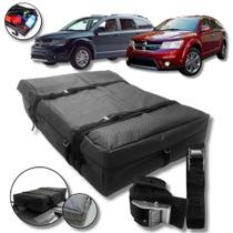 Bolsa Maleiro Teto Impermeável + Cinta 175l Dodge Journey