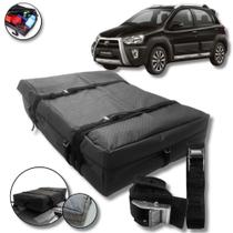 Bolsa Maleiro Teto Impermeável + Cinta 175l Etios Cross