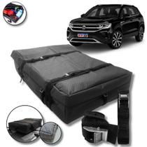 Bolsa Maleiro Teto Impermeável + Cinta 175l VW T-Cross Todos Bolsa Maleiro Teto Impermeável + Cinta 175l VW T-Cross Todos