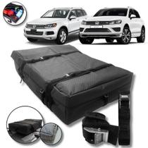 Bolsa Maleiro Teto Impermeável + Cinta 175l VW Tiguan Todos Bolsa Maleiro Teto Impermeável + Cinta 175l VW Tiguan Todos
