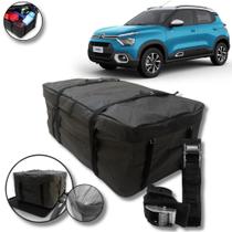 Bolsa Maleiro Teto Impermeável + Cinta 340l Citroen C3 Todos