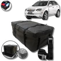 Bolsa Maleiro Teto Impermeável + Cinta 340l GM Captiva Todos