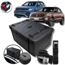 Bolsa Maleiro Teto Impermeável + Cinta 370l VW T-Cross