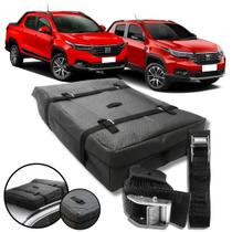 Bolsa Maleiro Teto Vulcanizado Impermeável 175l + Cinta Carga Fiat Strada Bolsa Maleiro Teto Vulcanizado Impermeável 175l + Cinta Carga Fiat Strada