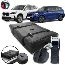 Bolsa Maleiro Teto Vulcanizado Impermeável 175l + Cinta Premium BMW X1