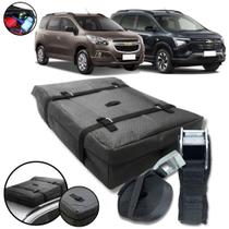 Bolsa Maleiro Teto Vulcanizado Impermeável 175l + Cinta Premium Chevrolet Spin Bolsa Maleiro Teto Vulcanizado Impermeável 175l + Cinta Premium Chevrolet Spin
