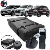 Bolsa Maleiro Teto Vulcanizado Impermeável 175l + Cinta Premium Chevrolet Tracker Bolsa Maleiro Teto Vulcanizado Impermeável 175l + Cinta Premium Chevrolet Tracker