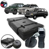 Bolsa Maleiro Teto Vulcanizado Impermeável 175l + Cinta Premium Fiat Palio Weekend Bolsa Maleiro Teto Vulcanizado Impermeável 175l + Cinta Premium Fiat Palio Weekend