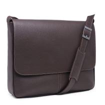Bolsa Maleta 100%couro Legitimo Masculina Alça Tiracolo