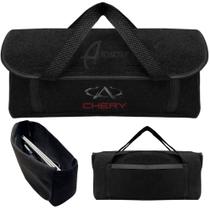 Bolsa Maleta Ferramenta Carro Porta Malas Carpete Logo CHERY