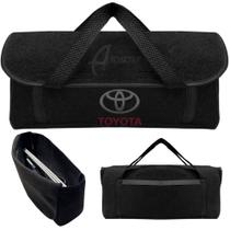 Bolsa Maleta Ferramentas Carro Porta Malas Carpete Toyota