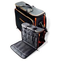 Bolsa maleta para ferramentas com 32 compartimentos bolsos organizar materiais eletricista Starfer