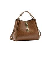 Bolsa Mão Chenson Matelasse Marrom Bolsa Mão Chenson Matelasse Marrom