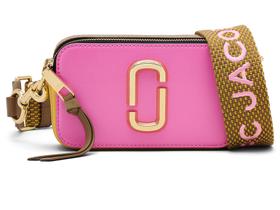 Bolsa Marc Jacobs The Snapshot Pink Multi Bow Bolsa Marc Jacobs The Snapshot Pink Multi Bow
