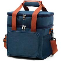 Bolsa Marmita Térmica Lancheira Faculdade Trabalho Cor:azul Bolsa Marmita Térmica Lancheira Faculdade Trabalho Cor:azul
