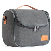 Bolsa Masculina Semi Térmica C/ Alça Transversal Ajustavel Estilo Necessaire Transportar Refeições Dieta Casual Trabalho