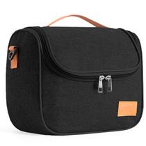 Bolsa Masculina Semi Térmica C/ Alça Transversal Ajustavel Estilo Necessaire Transportar Refeições Dieta Casual Trabalho