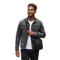 Bolsa Masculina Shoulder Bag Mochila Pequena De Ombro Casual Reforçada Bolsa Masculina Shoulder Bag Mochila Pequena De Ombro Casual Reforçada